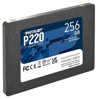 SSD накопитель Patriot SATA2.5" 256GB P220 P220S256G25 - фото 3