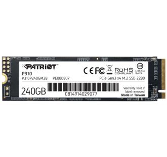 SSD накопитель Patriot M.2 2280 240GB (P310P240GM28) - фото 1 SSD накопитель Patriot M.2 2280 240GB (P310P240GM28) - фото 1