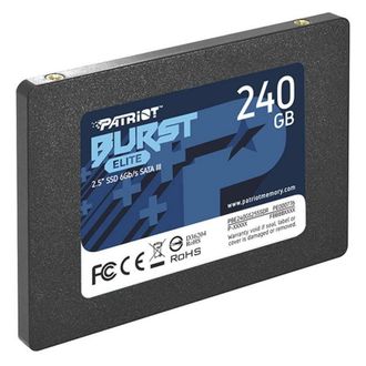 SSD накопитель Patriot SATA2.5" 240GB BURST E PBE240GS25SSDR - фото 3 SSD накопитель Patriot SATA2.5" 240GB BURST E PBE240GS25SSDR - фото 3