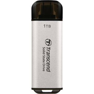 Портативний SSD Transcend 1TB USB 3.1 Gen 2 Type-C ESD300 Silver - фото 1 Портативний SSD Transcend 1TB USB 3.1 Gen 2 Type-C ESD300 Silver - фото 1