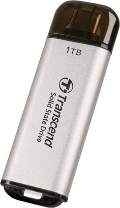 Портативний SSD Transcend 1TB USB 3.1 Gen 2 Type-C ESD300 Silver - фото 2 Портативний SSD Transcend 1TB USB 3.1 Gen 2 Type-C ESD300 Silver - фото 2