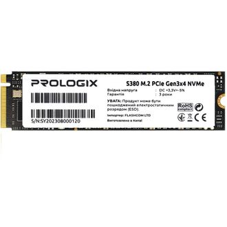 SSD накопитель Prologix M.2 2280 256GB (PRO256GS380) - фото 1 SSD накопитель Prologix M.2 2280 256GB (PRO256GS380) - фото 1