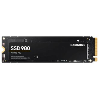 SSD 1ТB Samsung 980 M.2 PCIe 3.0 x4 NVMe V-NAND MLC (MZ-V8V1T0BW) - фото 1
