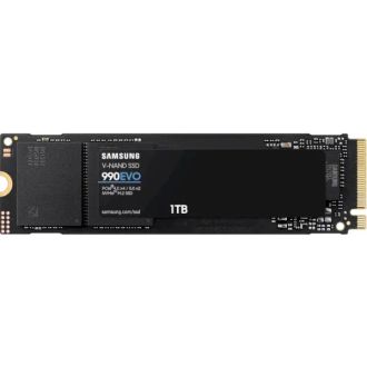 SSD накопитель Samsung 990 EVO 1TB M.2 NVMe TLC PCIe 5.0 (MZ-V9E1T0BW) - фото 1 SSD накопитель Samsung 990 EVO 1TB M.2 NVMe TLC PCIe 5.0 (MZ-V9E1T0BW) - фото 1