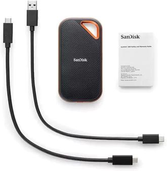 SSD накопитель SanDisk Extreme PRO 2TB (SDSSDE82-2T00-G25) - фото 3 SSD накопитель SanDisk Extreme PRO 2TB (SDSSDE82-2T00-G25) - фото 3