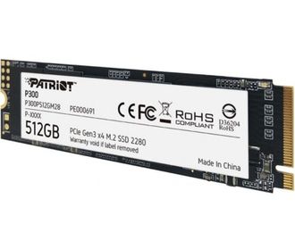 SSD накопичувач PATRIOT P300 512 GB (P300P512GM28) - фото 2