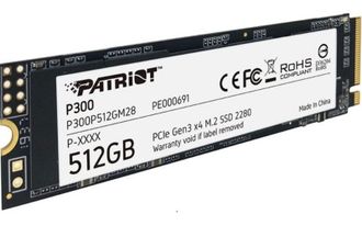 SSD накопичувач PATRIOT P300 512 GB (P300P512GM28) - фото 3