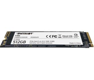 SSD накопичувач PATRIOT P300 512 GB (P300P512GM28) - фото 4