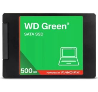 SSD накопитель WD SATA 2.5" 500GB 545MB/S GREEN WDS500G5G0A - фото 1