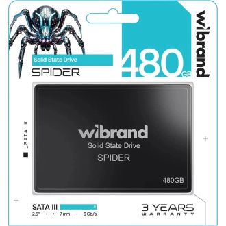 SSD накопитель Wibrand Spider 2.5" 480GB (WI2.5SSD/SP480GB) - фото 2 SSD накопитель Wibrand Spider 2.5" 480GB (WI2.5SSD/SP480GB) - фото 2