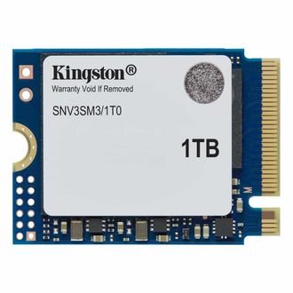 SSD накопичувач Kingston 1TB NV3 M.2 2230 PCIe Gen4.0 x4 NVMe 3D NAND (SNV3SM3/1T0) - фото 1 SSD накопичувач Kingston 1TB NV3 M.2 2230 PCIe Gen4.0 x4 NVMe 3D NAND (SNV3SM3/1T0) - фото 1