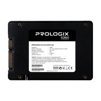 SSD накопитель Prologix 1TB S360 2.5" SATAIII TLC (PRO1000GS360) - фото 2