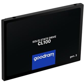 SSD накопитель Goodram 240GB CL100 GEN.3 2.5" SATAIII 3D TLC (SSDPR-CL100-240-G3) - фото 2 SSD накопитель Goodram 240GB CL100 GEN.3 2.5" SATAIII 3D TLC (SSDPR-CL100-240-G3) - фото 2