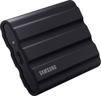 SSD накопитель Samsung 2.5" USB 2.0TB T7 Shield Black (MU-PE2T0S/WW) - фото 4
