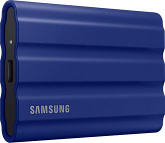 Накопичувач зовнішній SSD 2.5" USB 2.0TB Samsung T7 Shield Blue (MU-PE2T0R/WW) - фото 2 Накопичувач зовнішній SSD 2.5" USB 2.0TB Samsung T7 Shield Blue (MU-PE2T0R/WW) - фото 2