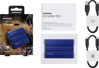 Накопичувач зовнішній SSD 2.5" USB 2.0TB Samsung T7 Shield Blue (MU-PE2T0R/WW) - фото 7 Накопичувач зовнішній SSD 2.5" USB 2.0TB Samsung T7 Shield Blue (MU-PE2T0R/WW) - фото 7