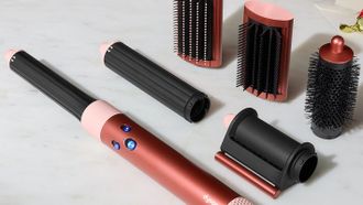 Стайлер Dyson Airwrap Long Volumise Strawberry bronze/Blush pink EU (581840-01) - фото 2