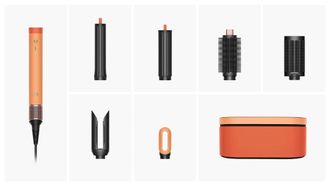 Мультистайлер Dyson Airwrap Co-anda2x Multi-styler & Dryer Straight+Wavy Ceramic Apricot/Topaz (264002-01) - фото 2