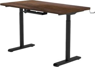 Комп’ютерний стіл Sihoo D05 Walnut/Black (D05-104/D05-107) - фото 2