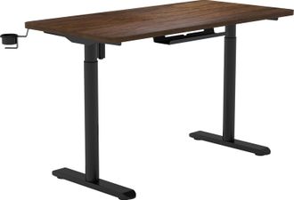 Комп’ютерний стіл Sihoo D05 Walnut/Black (D05-104/D05-107) - фото 4