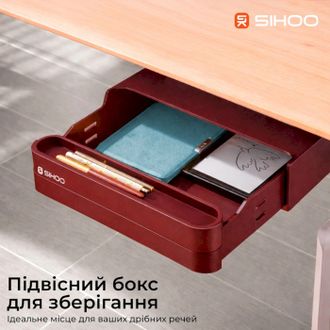 Комп’ютерний стіл Sihoo D07 1.8m Maple/White (D07A-102/D07J-102-AB/D07-P) - фото 5