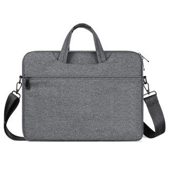 Чехол-сумка DUX DUCIS для MacBook 17" Shoulder Bag LBJB Series (Dark Grey) - фото 1