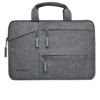 Чехол Satechi Water-Resistant Laptop Carrying Case with Pockets 13" Gray (ST-LTB13) - фото 1