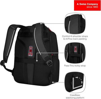 Рюкзак для ноутбука Wenger Altair 16'' Black (653186) - фото 3