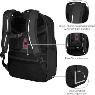 Рюкзак для ноутбука Wenger Cosmic 17'' Black (653187) - фото 3 Рюкзак для ноутбука Wenger Cosmic 17'' Black (653187) - фото 3