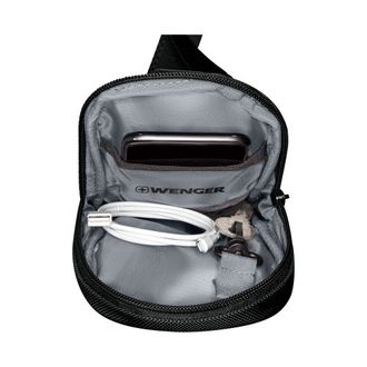 Сумка через плечо Wenger XE Compact Crossbody Monosling RFID Protection Black (653867) - фото 3