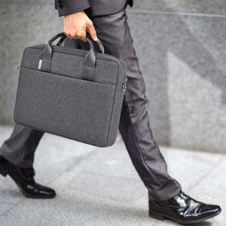 Сумка для ноутбука WIWU Minimalist Laptop II 15.6" (Grey) - фото 3 Сумка для ноутбука WIWU Minimalist Laptop II 15.6" (Grey) - фото 3