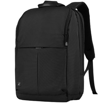 Рюкзак 2E City Traveler 16" черный (2E-BPN6016BK) - фото 1