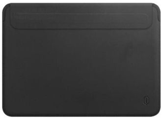 Папка конверт Wiwu Skin Pro 2 Leather MacBook 14.2 /black/ - фото 1 Папка конверт Wiwu Skin Pro 2 Leather MacBook 14.2 /black/ - фото 1