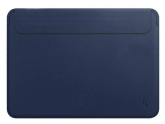 Папка конверт Wiwu Skin Pro 2 Leather MacBook 14.2 /blue/ - фото 1