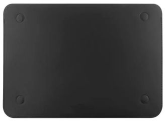 Папка конверт Wiwu Skin Pro 2 Leather MacBook 15.3 Black - фото 2