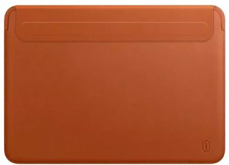 Папка конверт Wiwu Skin Pro 2 Leather MacBook 15.3 Brown - фото 1