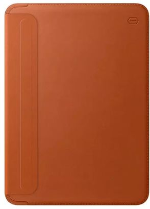 Папка конверт Wiwu Skin Pro 2 Leather MacBook 15.3 Brown - фото 3