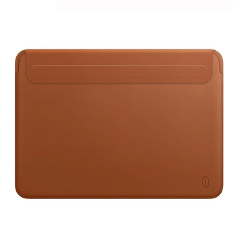Папка конверт Wiwu Skin Pro 2 Leather MacBook Air/Pro 13.3 brown - фото 1