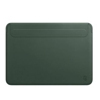 Папка конверт Wiwu Skin Pro 2 Leather MacBook Air/Pro 13.3 green - фото 1