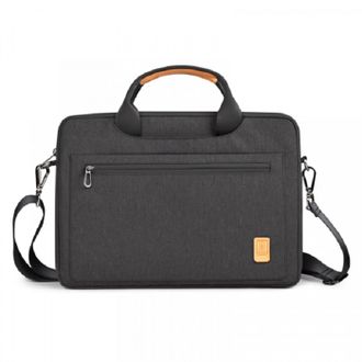 Сумка WIWU для MacBook 16 Pioneer Shoulder Series - Black - фото 1 Сумка WIWU для MacBook 16 Pioneer Shoulder Series - Black - фото 1