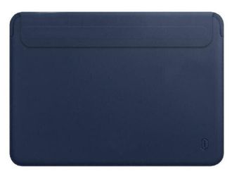Папка конверт Wiwu Skin Pro 2 Leather MacBook Air/Pro 13.3 blue - фото 1 Папка конверт Wiwu Skin Pro 2 Leather MacBook Air/Pro 13.3 blue - фото 1