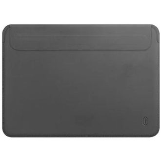 Папка конверт Wiwu Skin Pro 2 Leather MacBook Air/Pro 13.3 grey - фото 1