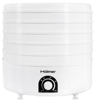 Сушарка для овочів та фруктів Holmer HFD-51W - фото 1 Сушарка для овочів та фруктів Holmer HFD-51W - фото 1