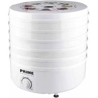 Сушилка для овощей и фруктов PRIME Technics PFD 502 W - фото 1