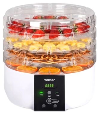 Сушилка для овощей и фруктов Zelmer ZFD1005 Europe - фото 1 Сушилка для овощей и фруктов Zelmer ZFD1005 Europe - фото 1