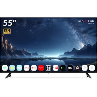 Телевізор Vinga S55UHD25QAWEB - фото 1