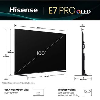 Телевизор Hisense 100E7Q PRO Europe - фото 5 Телевизор Hisense 100E7Q PRO Europe - фото 5