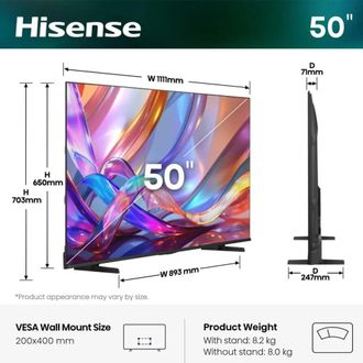 Телевізор HISENSE 50E7S - фото 5