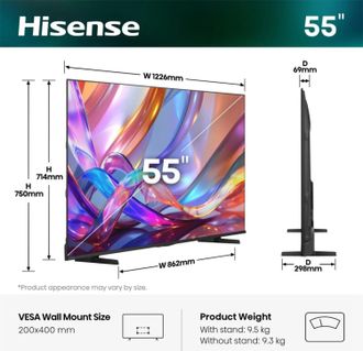 Телевізор HISENSE 55E7S - фото 2