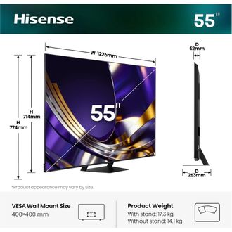 Телевизор Hisense 55U7S Pro Europe - фото 5 Телевизор Hisense 55U7S Pro Europe - фото 5